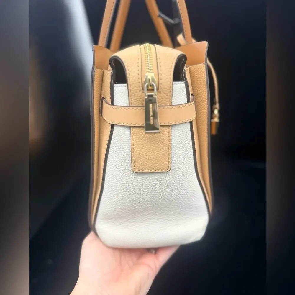 Michael Kors | Mercer Gallery Medium Tri-Color Belted Satchel